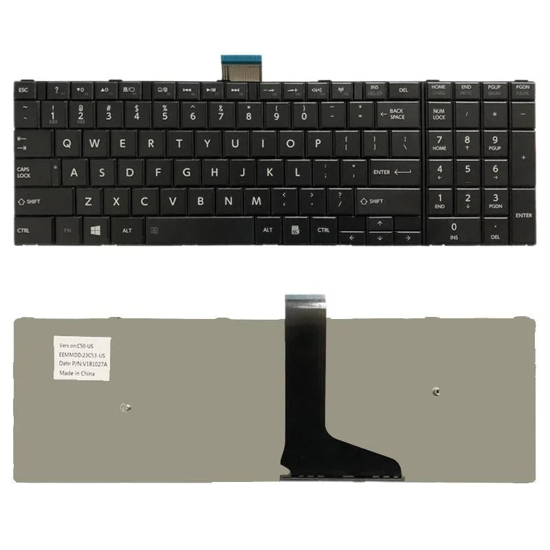 Keyboard For Toshiba Satellite C50 / C55 Series - Us Version-1915197924300689412