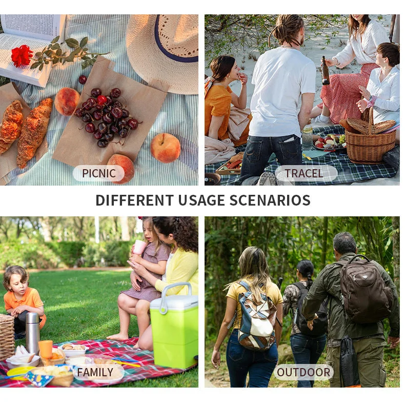 Khaki 23L Extra Large Insulated Cooler Bag with Double