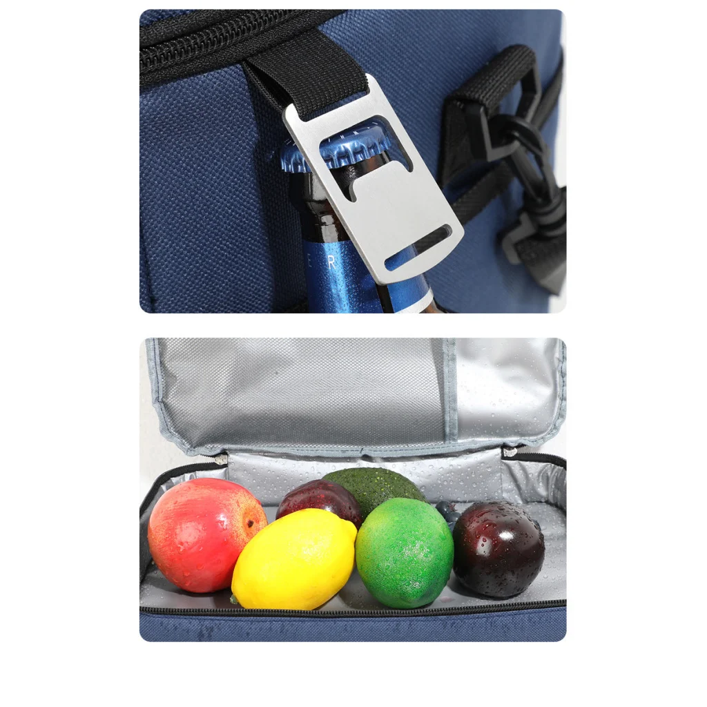 Khaki 23L Extra Large Insulated Cooler Bag with Double