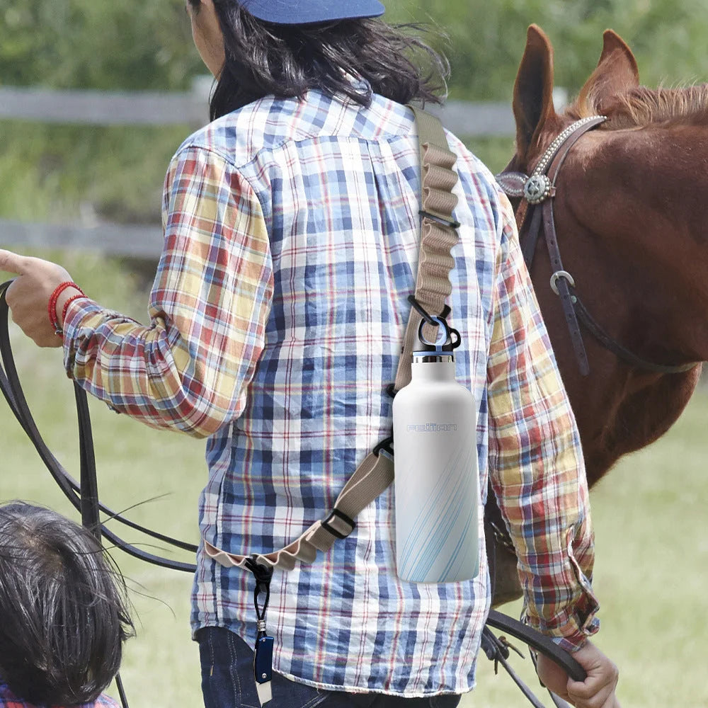 Khaki 4 PCS Heavy-Duty Outdoor Utility Strap