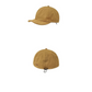Khaki Minimalist Baseball Cap Unisex Retro