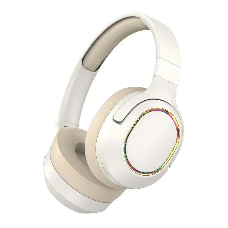 Khaki P2963 Wireless Bluetooth Headphones with LED Light