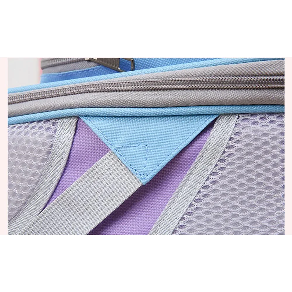 Khaki Portable Pet Carrier Backpack - Spacious Breathable