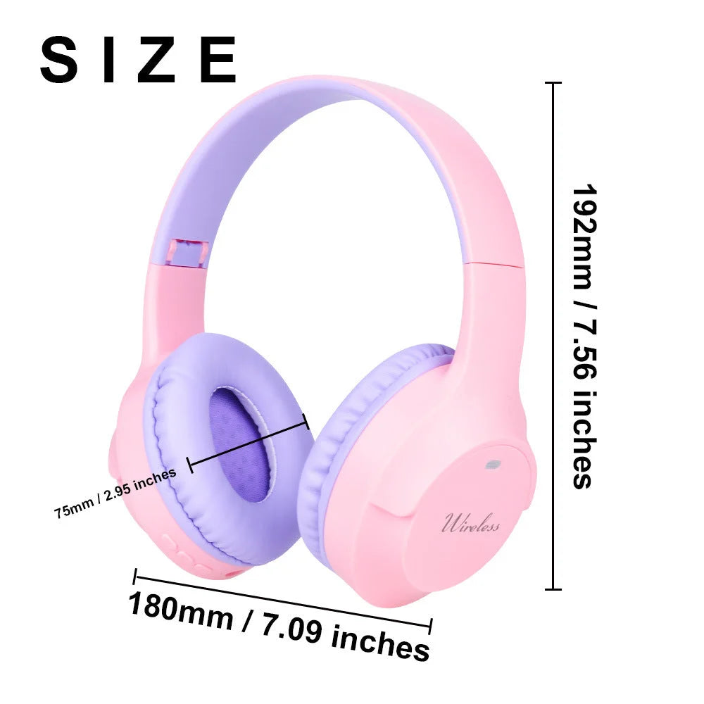 Khaki Wireless Bluetooth Headphones with Hi-Fi Bass