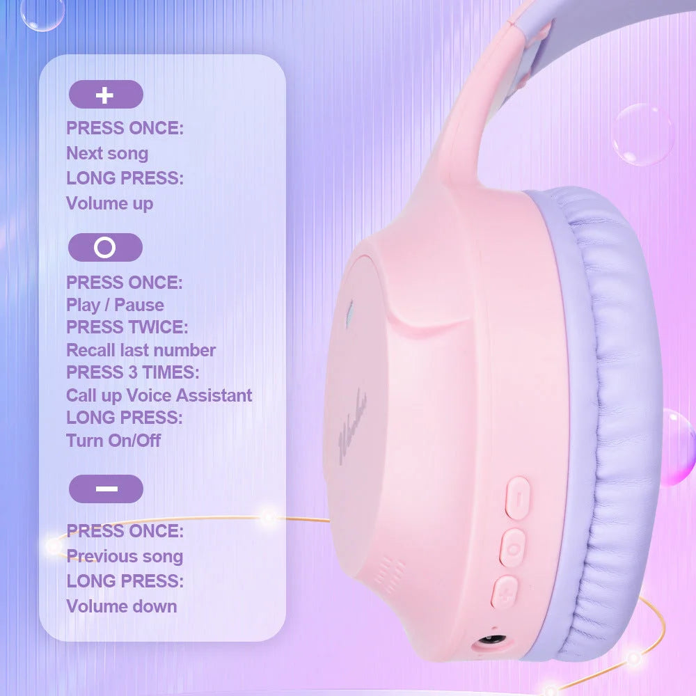 Khaki Wireless Bluetooth Headphones with Hi-Fi Bass