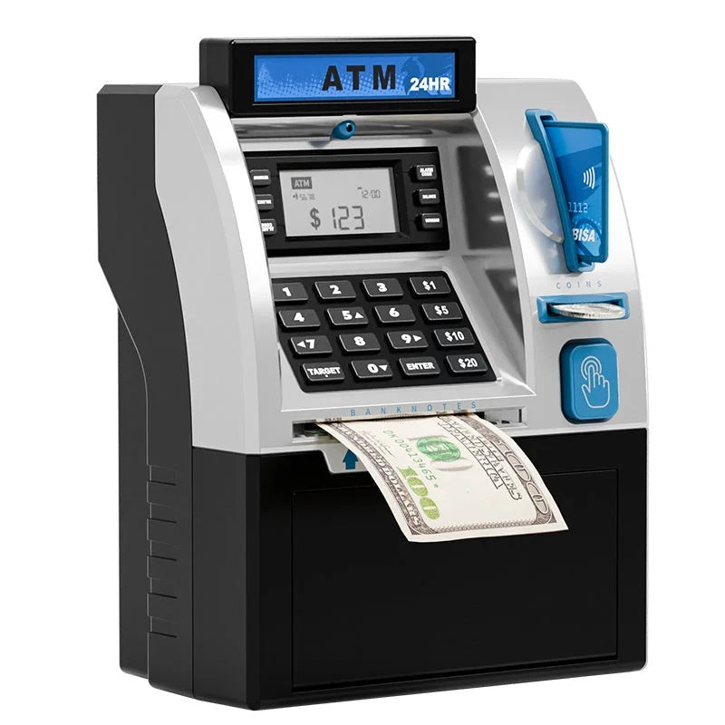 Kids ATM Savings Bank - Electronic Piggy Bank with Debit