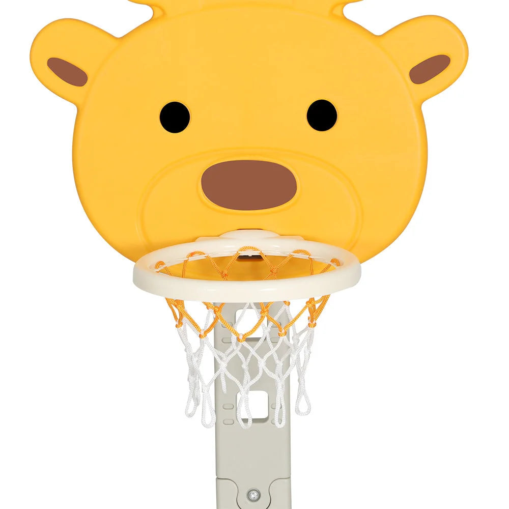 Kids Basketball Hoop Stand Adjustable 5-in-1 Sports Center
