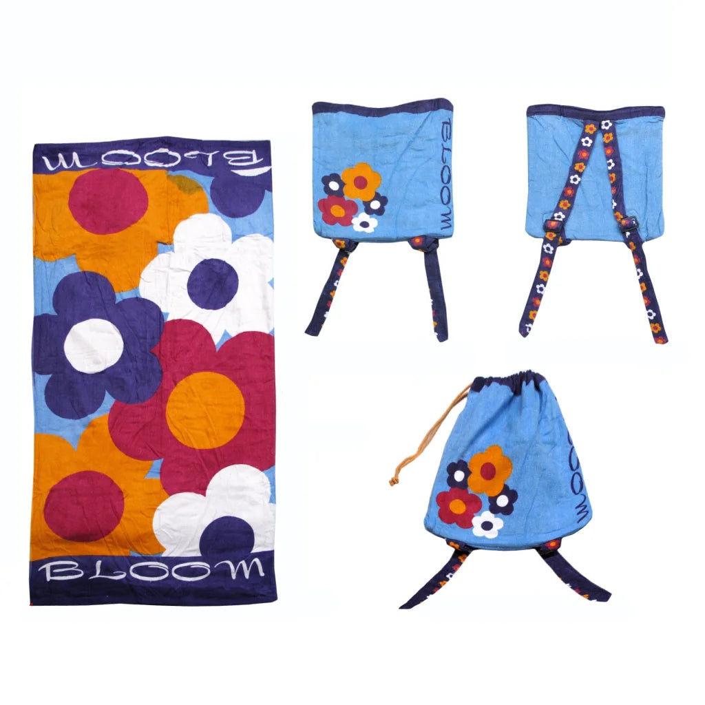 Kids Beach Towel & Bag Bloom - Artex - Home & Garden