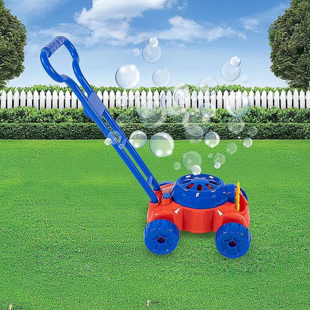 Kids Bubble Lawnmower Bubble Machine Blower for Outdoor