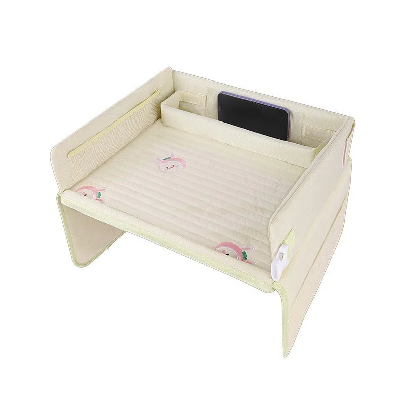 Kids Car Seat Travel Tray - Waterproof Lap Desk