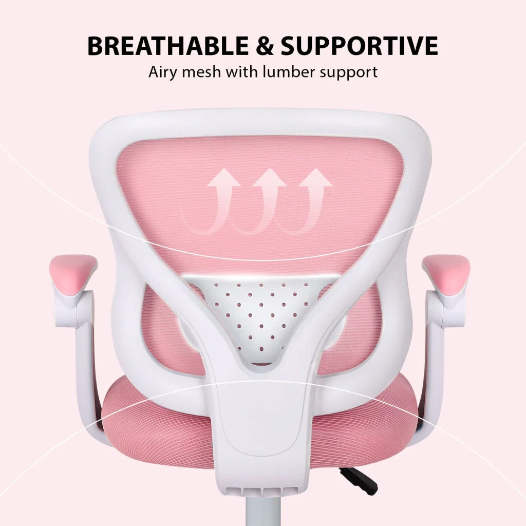 Kids Desk Chair - Children Office Study Seat with Footrest