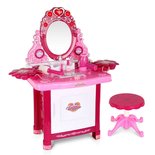 Kids Dressing Table Set (30pcs) Pink - Toys