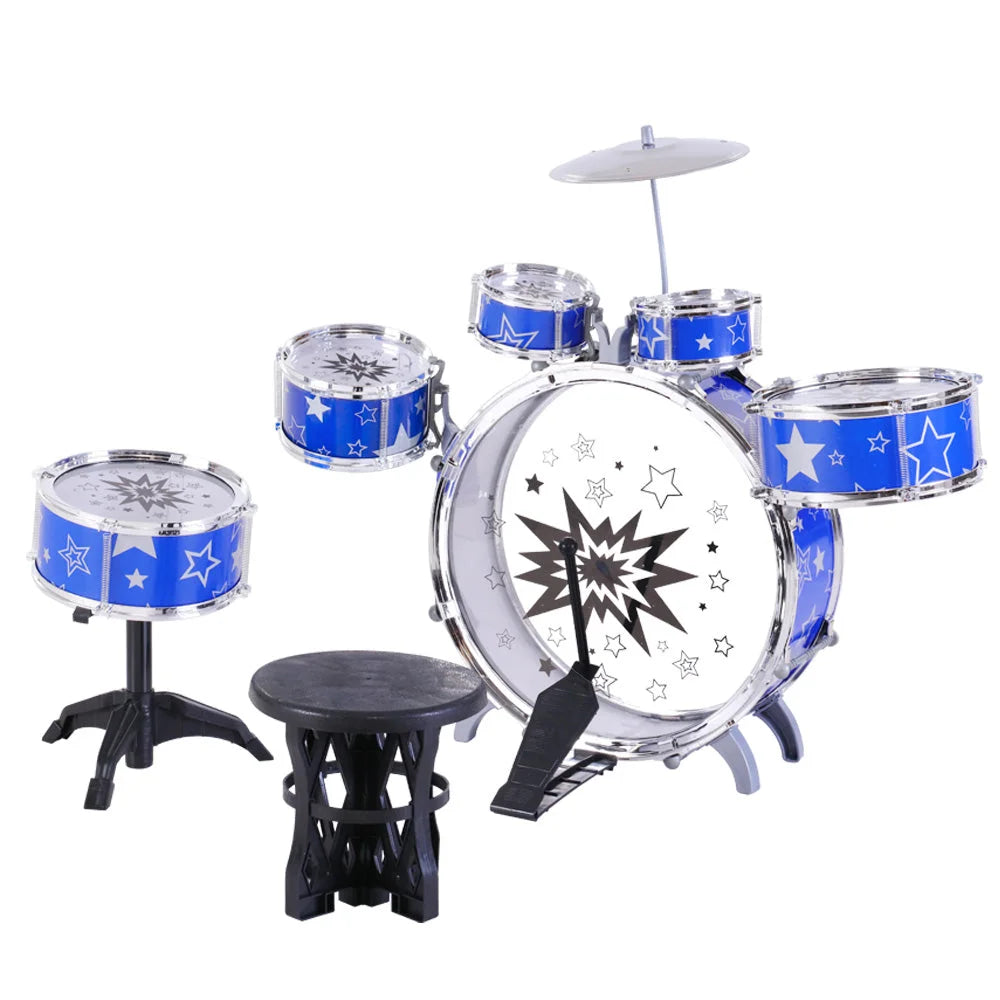 Kids Drum Set (11pcs) - Toys