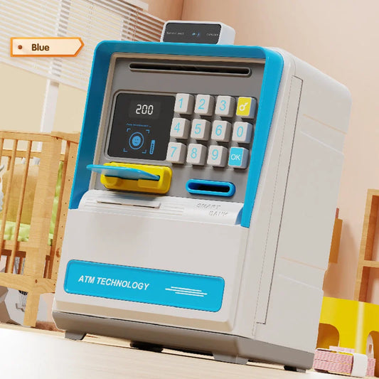 Kids Electronic ATM Piggy Bank with Simulated Facial