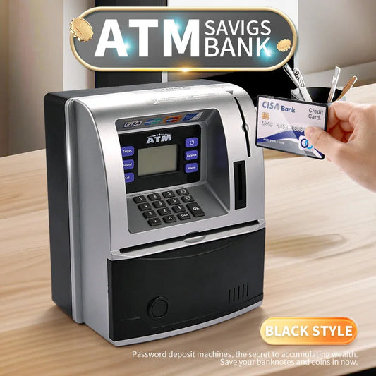 Kids Electronic ATM Savings Bank - Digital Piggy Bank