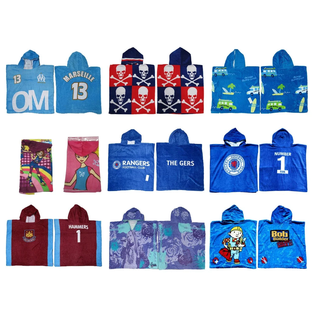 Kids Hooded Towel Marseille 13 - Home & Garden