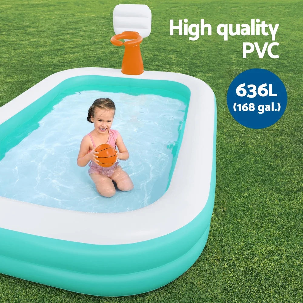 Kids Inflatable Pool Above Ground Play Pools