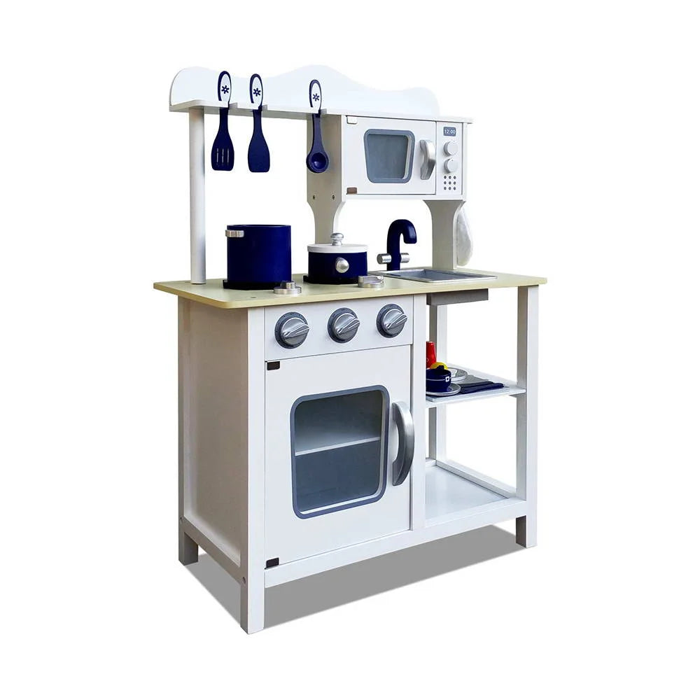 Kids Kitchen Play Set (18pcs) White - Toys