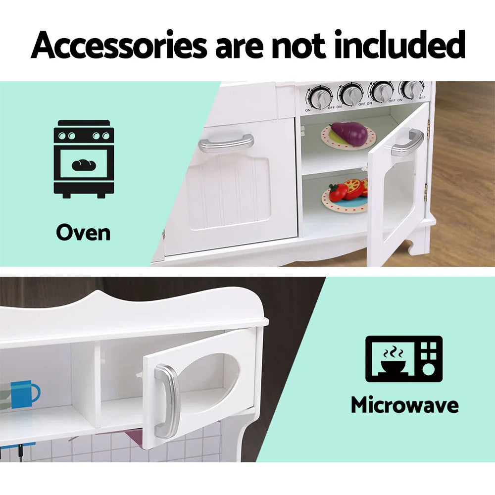 Kids Kitchen Set Pretend Play Food Sets Childrens Utensils