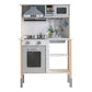 Kids Kitchen Set Pretend Play Wooden Toys Cooking Cookware