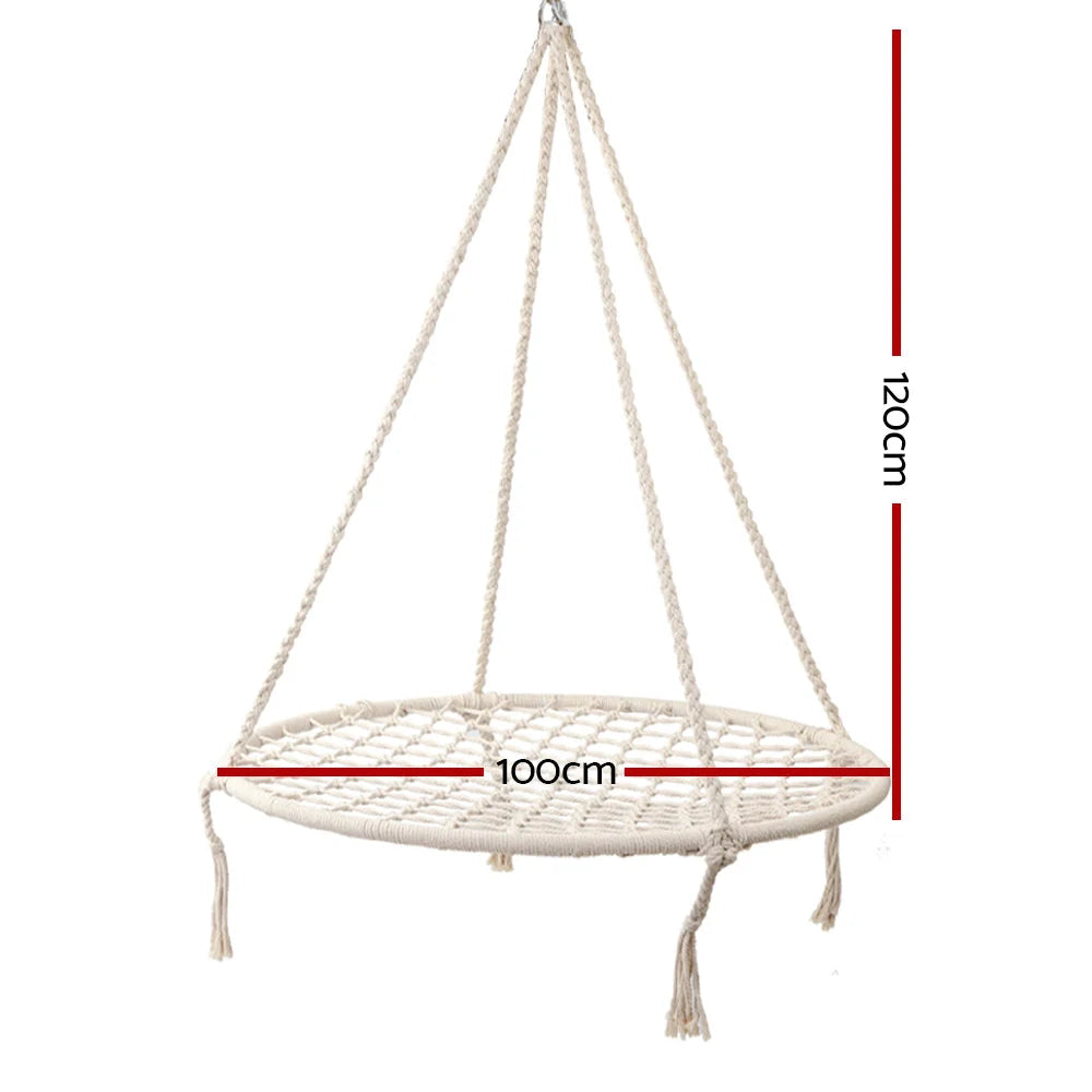 Kids Nest Swing Hammock Chair - Gardeon