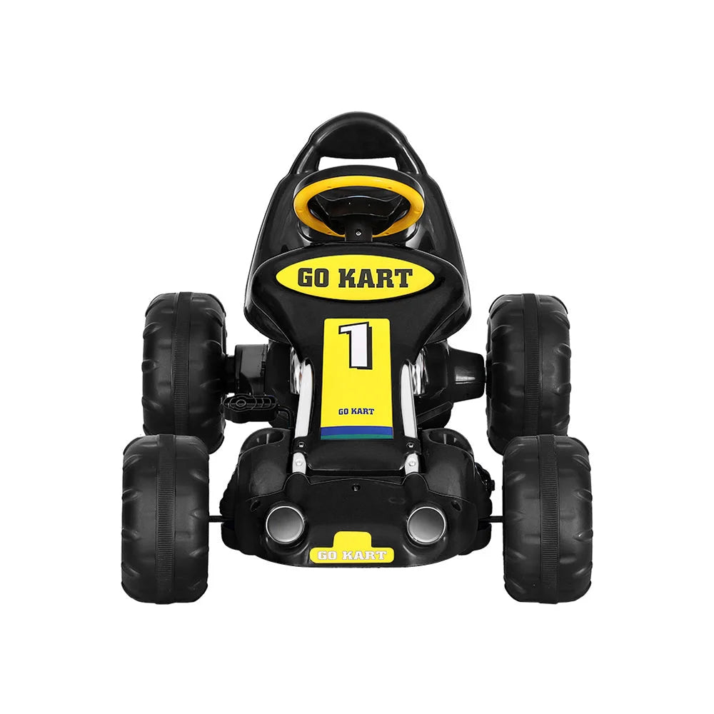 Kids Pedal Go Kart Ride-On Toys Racing Car with Plastic