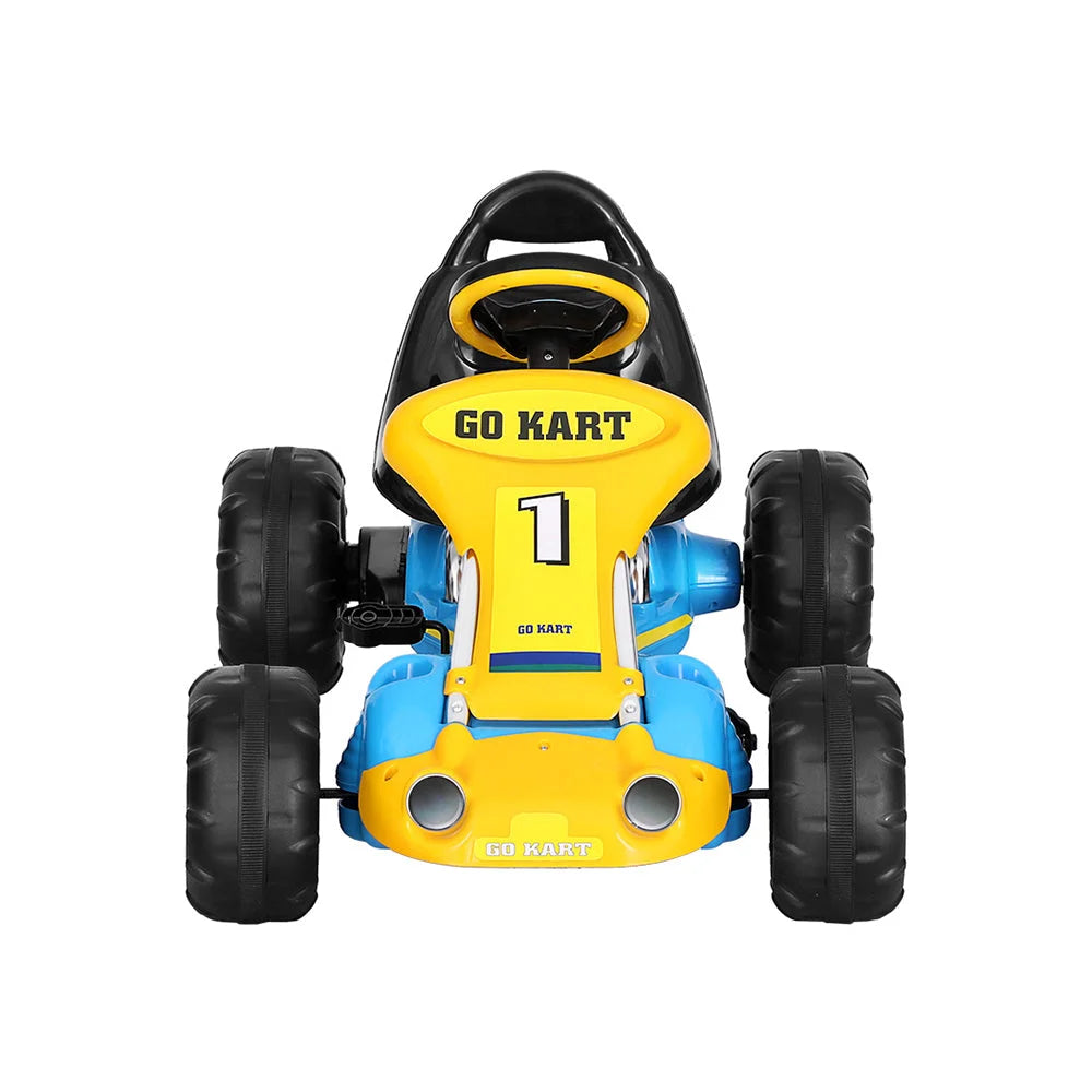 Kids Pedal Go Kart Ride-On Toys Racing Car with Plastic