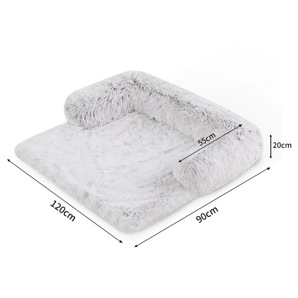 Kids Pet Sofa Bed Dog Cat Calming Waterproof Sofa Cover