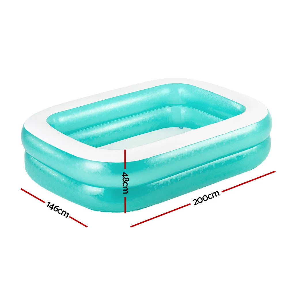 Kids Play Pool Inflatable Swimming Above Ground Outdoor Toys