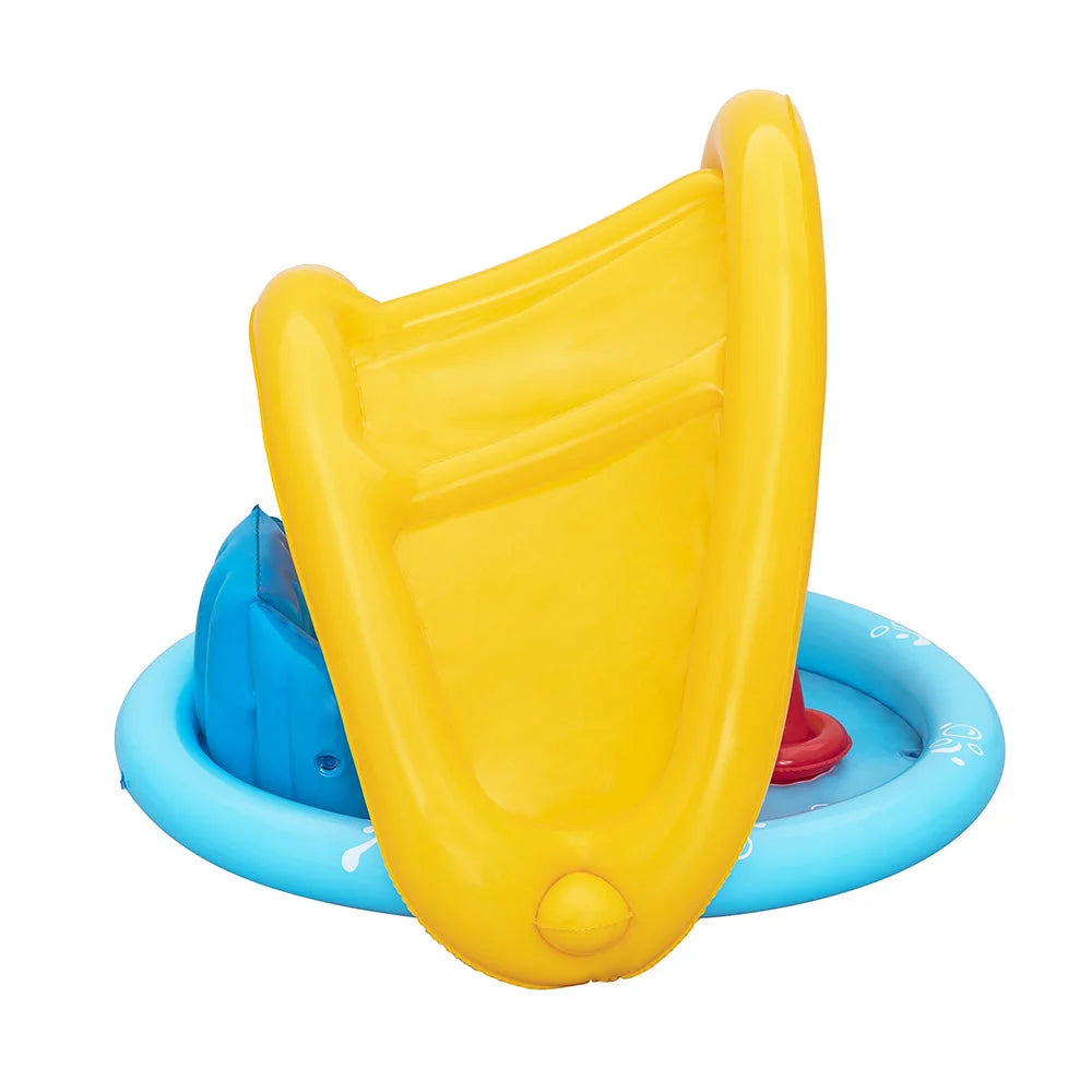 Kids Pool Inflatable Play Swimming Pools with Canopy