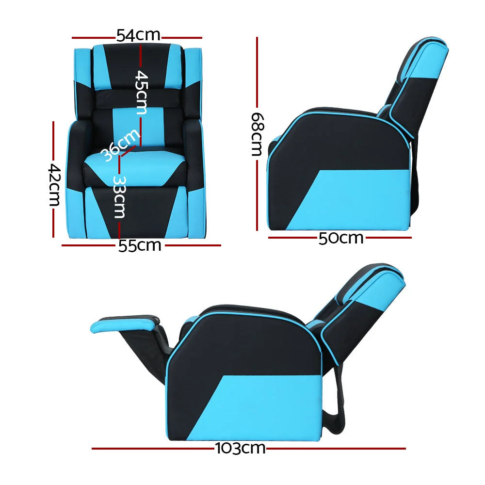 Kids Recliner Chair PU Leather Gaming