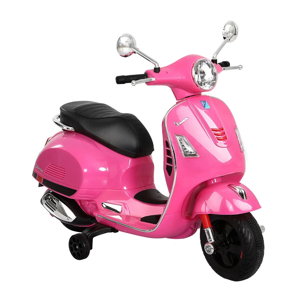 Kids Ride On Car Motorcycle Motorbike Vespa Licensed GTS