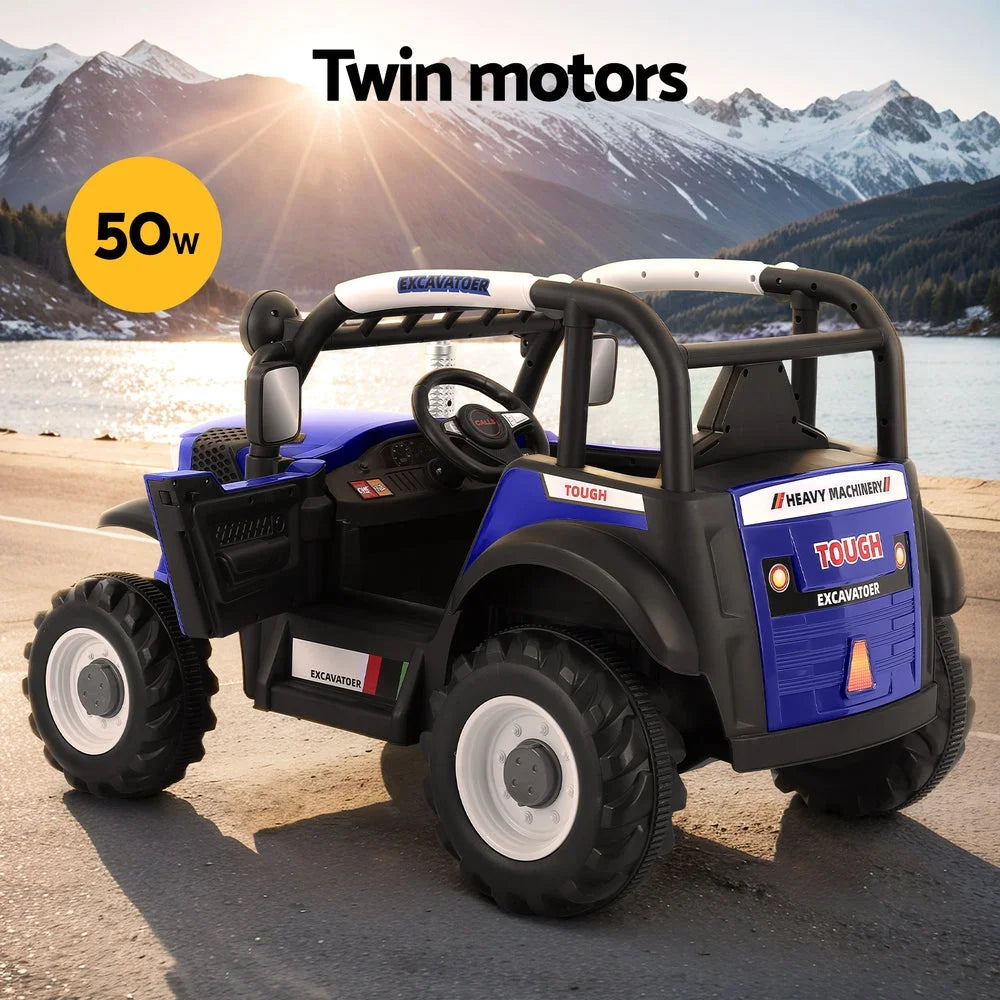Kids Ride On Car Off-Road Jeep Rigo 12V with Remote - Blue