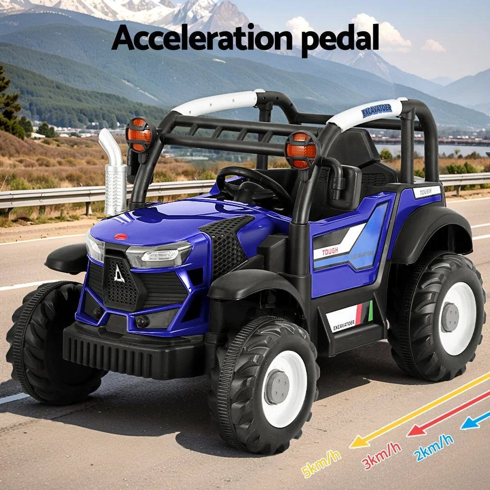 Kids Ride On Car Off-Road Jeep Rigo 12V with Remote - Blue