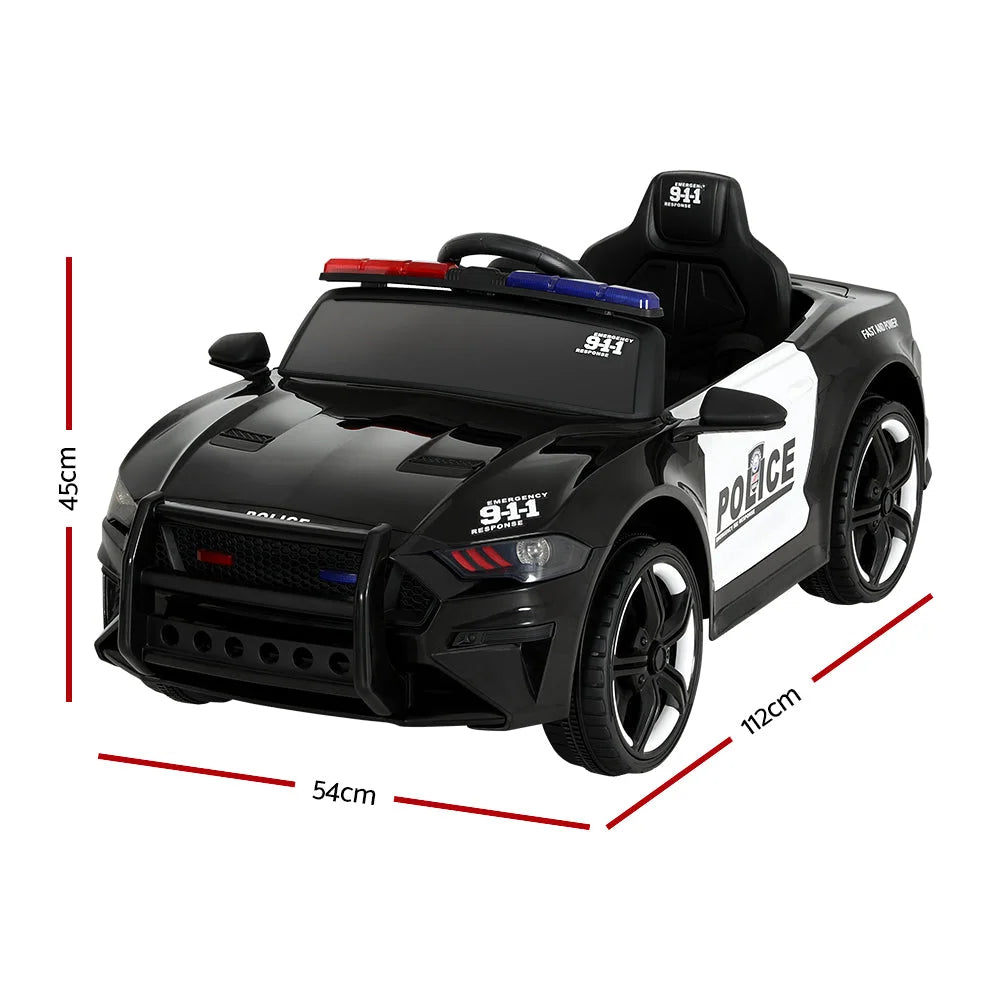 Kids Ride On Car Patrol Police Cars Battery Powered Toys