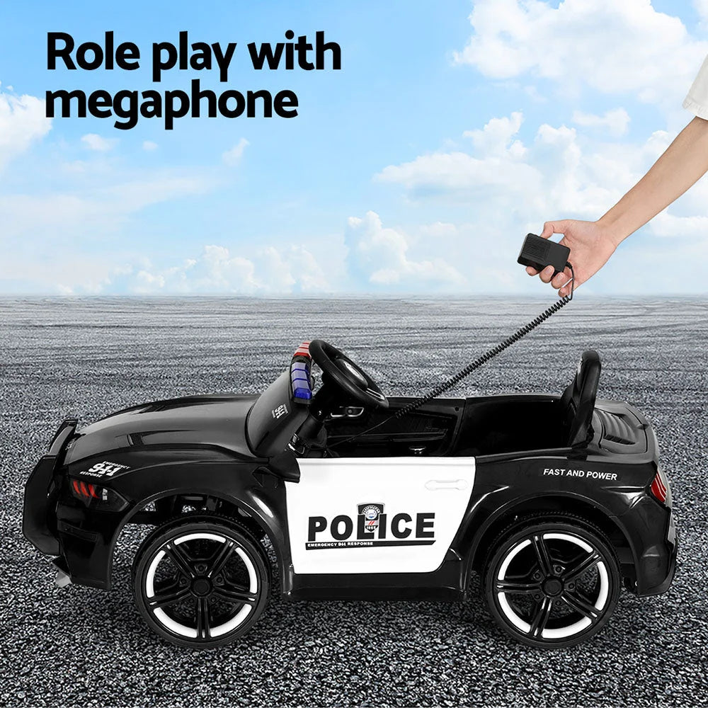 Kids Ride On Car Patrol Police Cars Battery Powered Toys