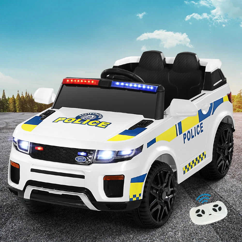 Kids Ride On Car Rigo Patrol Police Toy Cars Remote Control