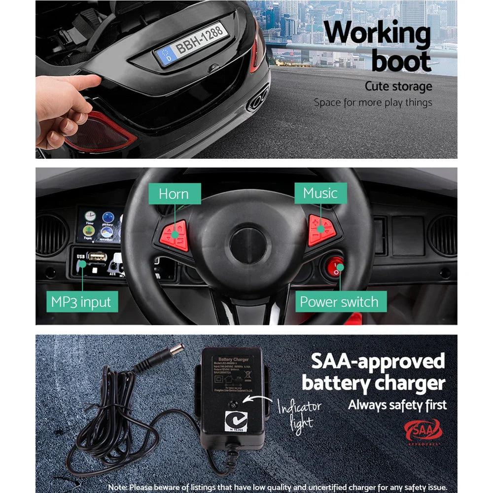 Kids Ride On Car Rigo Toys 12V Battery Remote Control