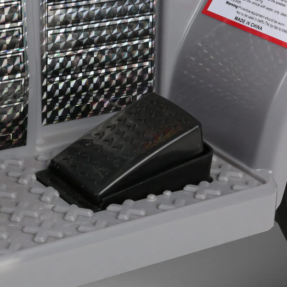 Kids Ride-On Fire Truck Motorbike (Rigo) Red/Grey - Cars