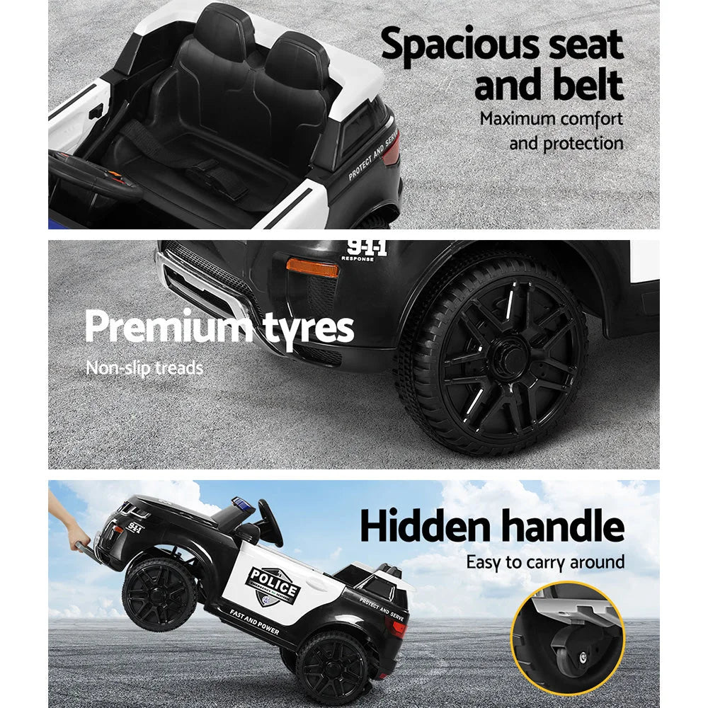 Kids Ride On Patrol Police Car Rigo Range Rover-Inspired