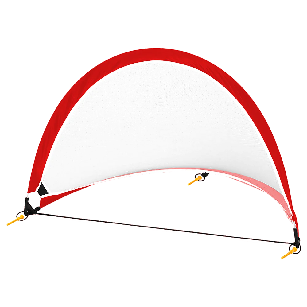 Kids Soccer Goals Set Portable 2 Pop Up Soccer Goals Cones