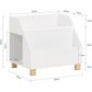 Kids Storage Bookcase 3 Compartments White - Baby & Kids >