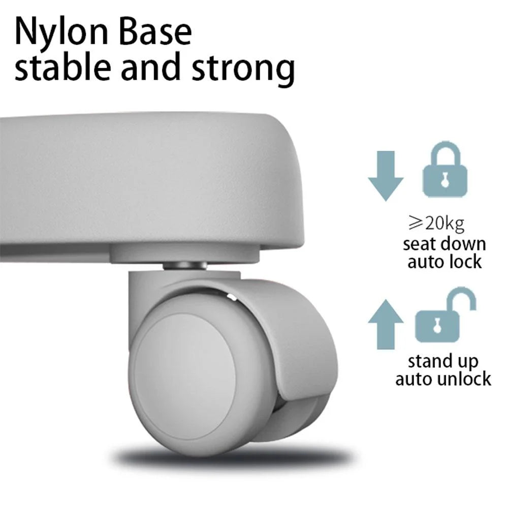 Kids Study Chair Solid Rubber Wood Height Adjustable