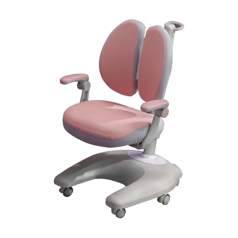 Kids Study Chair Solid Rubber Wood Height Adjustable