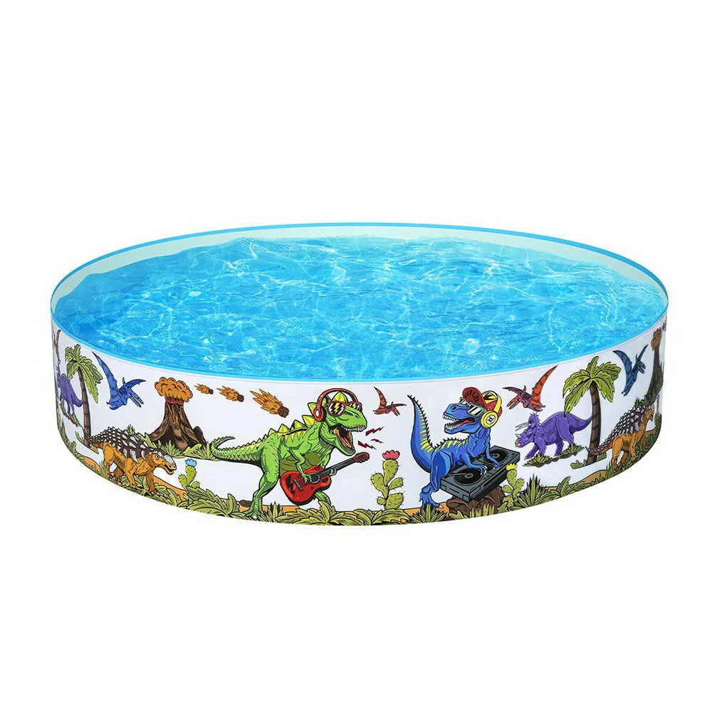 Kids Swimming Pool Above Ground Play Fun Round Fill-n-Fun