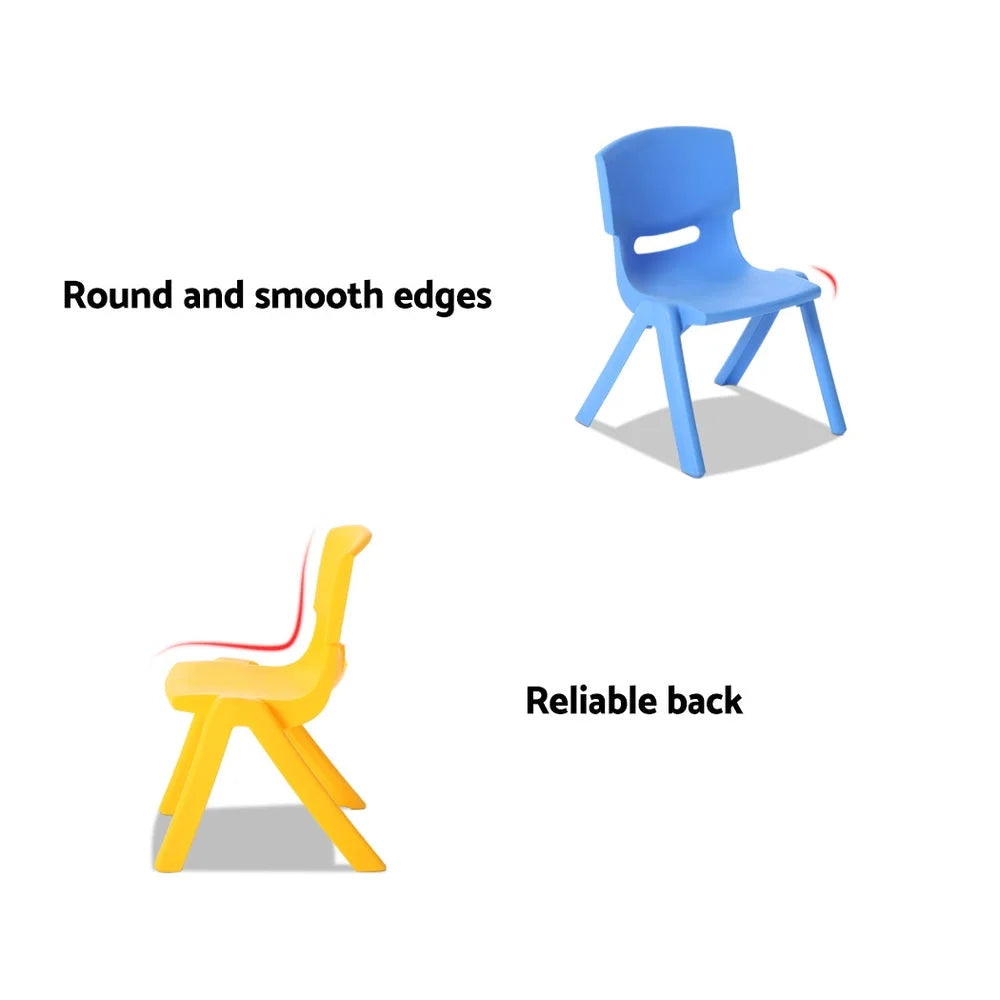Kids Table & Chairs 9PCS Set for Children Study Desk