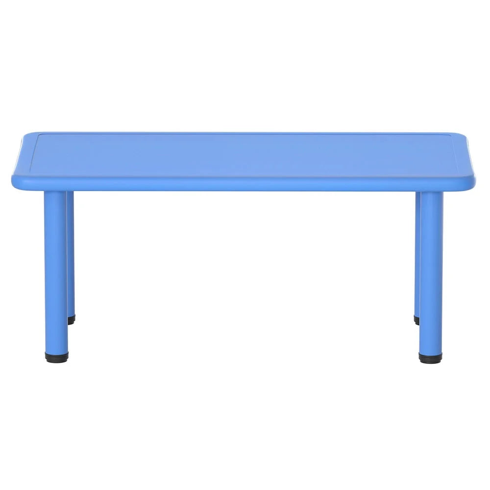 Kids Table Plastic Square Activity Study Desk - 60X120CM
