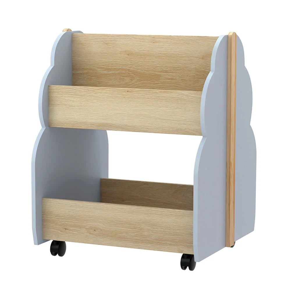 Kids Toy Box Bookshelf Storage Bookcase Organiser Shelf