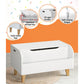 Bookshelf with chest storage children bookcase organizer