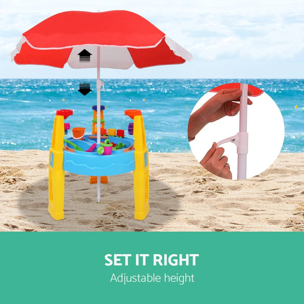Kids Umbrella and Table Set 26 Piece toys 697
